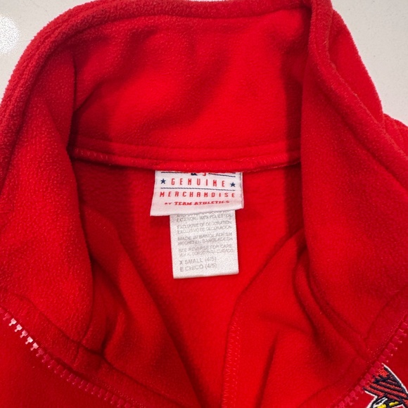 Cardinals youth XS(4/5) fleece sweater - Picture 3 of 3